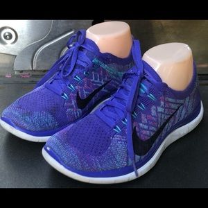 Nike Purple and Blue Athletic Shoes